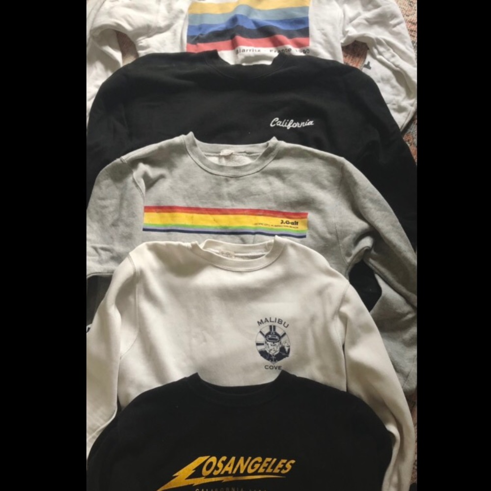 5 Brandy Melville / John Galt sweatahirts